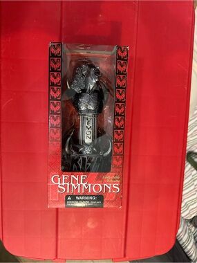 Kiss Gene Simmons Collectible Statue - Black